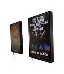 Lighted Poster Cases