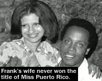 Frank Lucas wife not Miss Puerto Rico