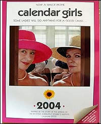 The film Calendar Girls, released nationwide on 12 September, tells the story of how a group of middle-aged WI members posed naked for the original saucy charity calendar in 1999.