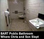 BART Subway Station Bathroom