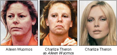 Monster Movie True Story Aileen Wuornos Women Serial Killers Charlize Theron Charlize theron oscar speech for best actress for monster. chasing the frog
