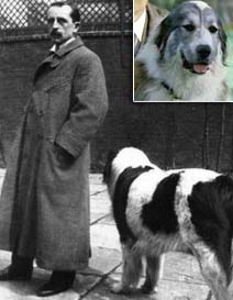 JM Barrie dog Porthos