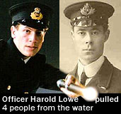 Officer Harold Lowe lifeboat 14 rescued 4 survivors