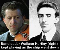 Wallace Hartley Bandleader der Titanic