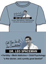 Dr. Leo Spaceman tee