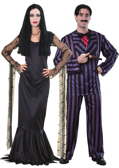 Gomez and Morticia Costumes