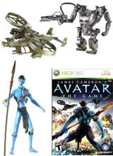 Na'vi Avatar action figures and video games