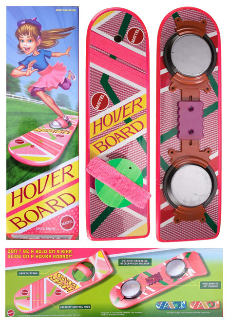 Back to the Future Hoverboard Replica Skateboard