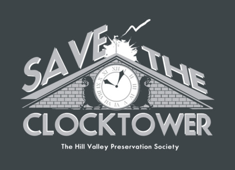 Save the Clocktower BTTF t-shirts