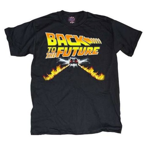Back to the Future DeLorean t-shirt