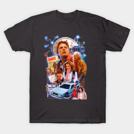 Back to the Future Collage t-shirt