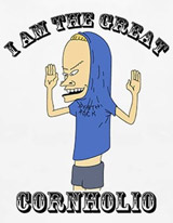 Great Cornholio shirt