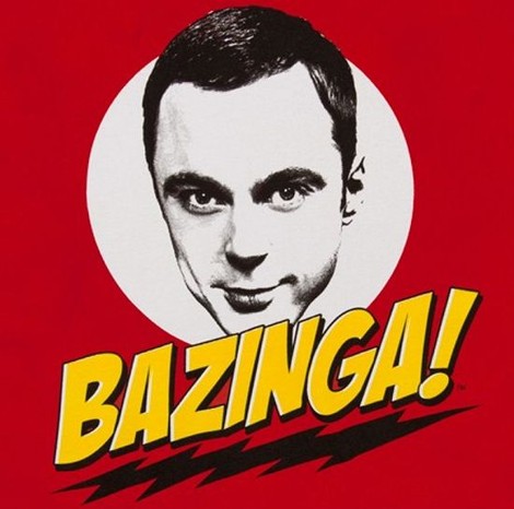 Sheldon Bazinga shirt