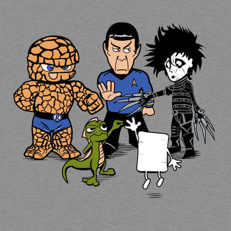 Rock Paper Scissors Lizard Spock shirt