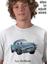 Cars 2 Finn McMissile shirt