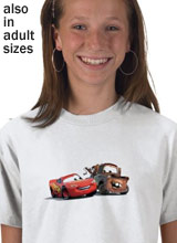 McQueen and Mater t-shirt