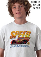 Lightning McQueen I Am Speed shirt