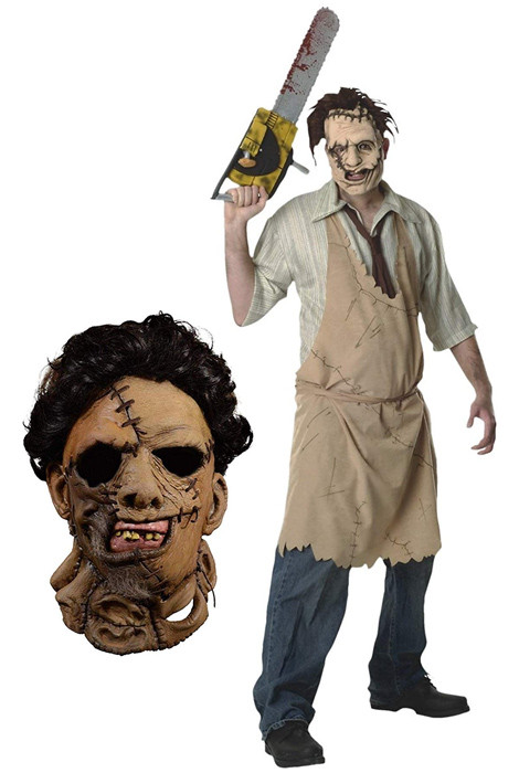Leatherface Costumes, Masks and Props,Texas Chainsaw Massacre t-shirts,Texa...
