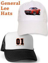 General Lee Dukes of Hazzard hats