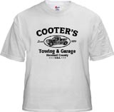 cooter's garage t-shirt