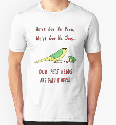 Pets' Heads Falling Off tee