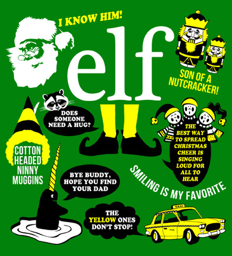 Buddy the Elf Quotes tee