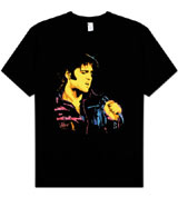 Singing Elvis Presley shirt