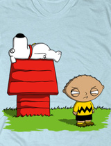 Stewie Brian Peanuts t-shirt