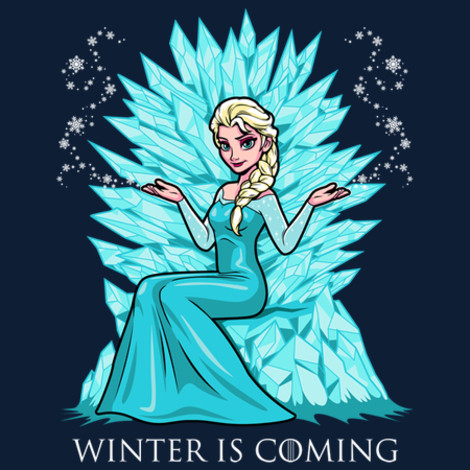 Elsa Winter is Coming T-Shirt