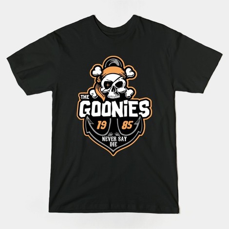 goonies never say die t-shirts