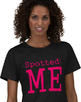 Spotted Gossip Girl t-shirt