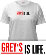 grey's is life t-shirt