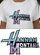 Hannah Montana logo t-shirt