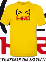 Hiro Space Time tees