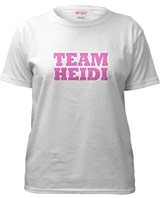 Team Heidi t-shirt