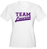 Team Lauren t-shirt