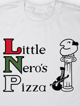 Home Alone Little Nero's Pizza shirt