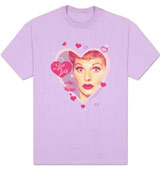 Purple Heart Lucy tee