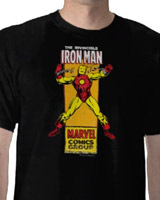 Breaking Chains Iron Man Retro t-shirt