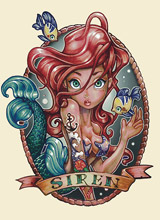 Ariel Tattoo shirt