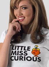 Little Miss Curious tee