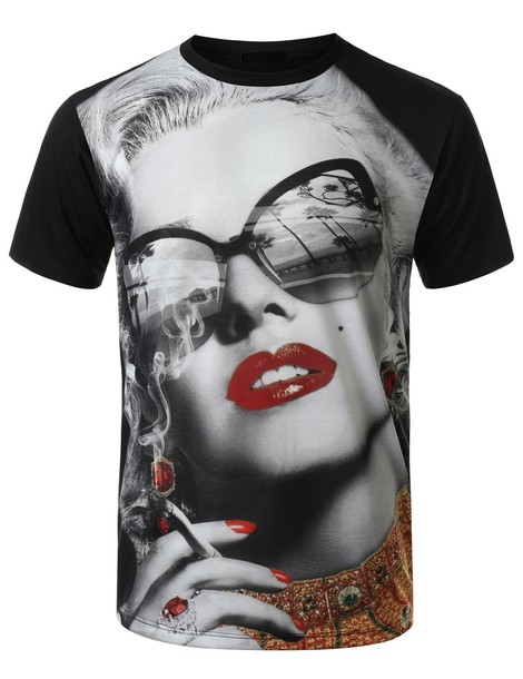Marilyn Face t-shirt