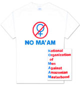 No Ma'am Club tee