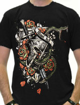 miami ink war reptile t-shirt