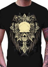 Fortune Telller Skull Miami Ink t-shirt