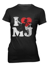 I Love MJ Michael Jackson shirt