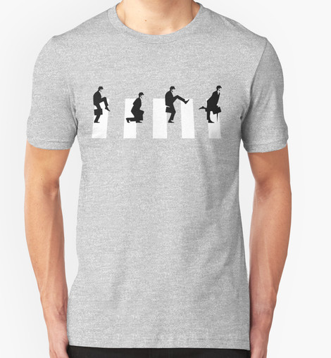 Hombres Monty Python T Shirt More T Vicar The Ministry of Silly Walks