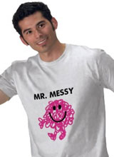 Mr. Messy tee