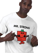 Mr. Strong tee