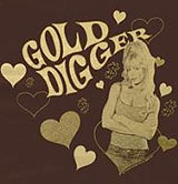 Joy Gold Digger tee